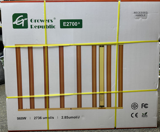 Growers Republic 2700 Eagle Series-960watt with UV+IR Spectrum 4x6 footprint