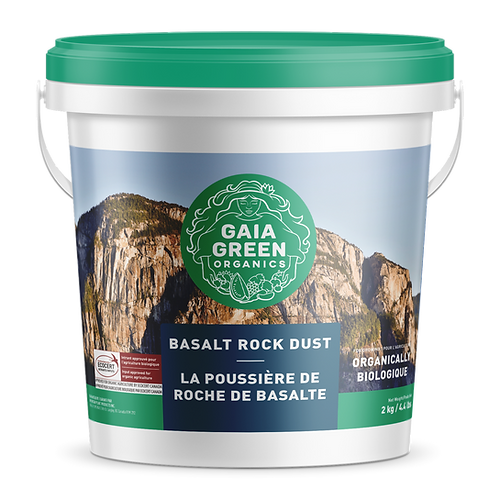 Gaia Green Basalt Rock Dust 2 kg
