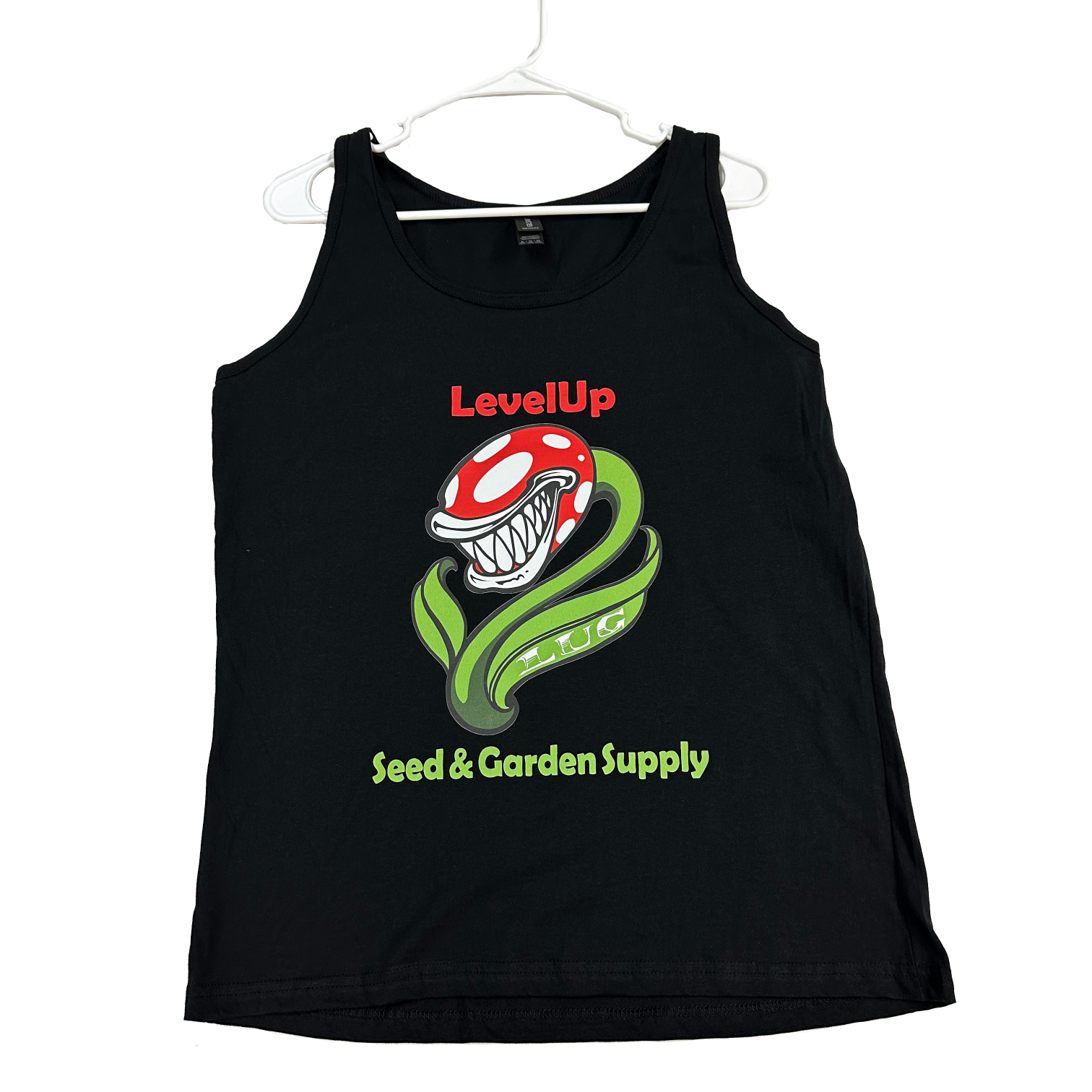 levelup seed & garden supply LevelUp Tank Top Shirt (Black)